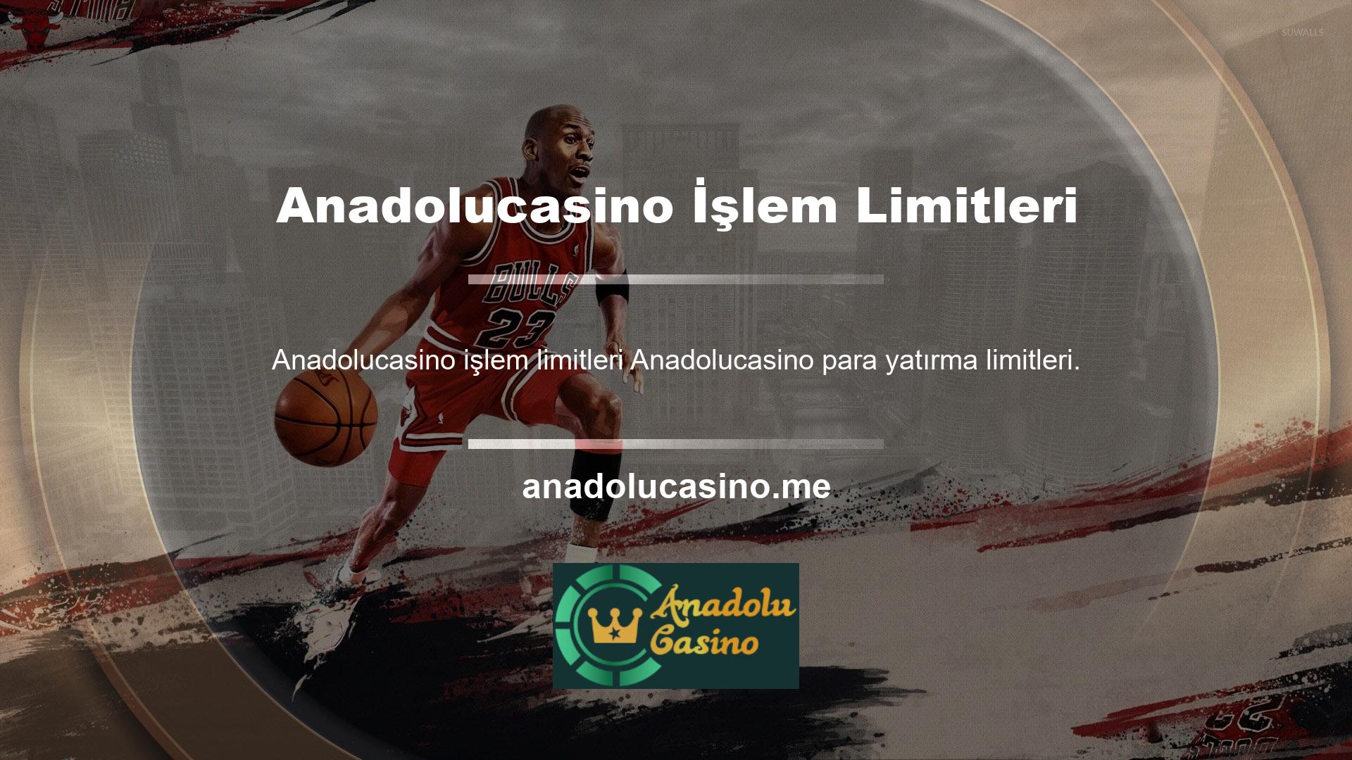 Anadolucasino para çekme yöntemleri değişir, ancak web sitesinin resmi adresinde güvenilir bir teknik olarak bulunurlar